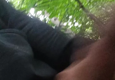 Cumshot at the Bus Stop