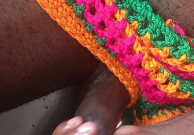 African Bisexuals Masturbating and Huge Cum