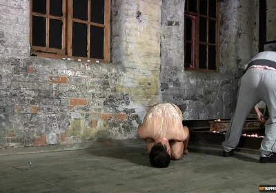 Down on His Knees & Exposed