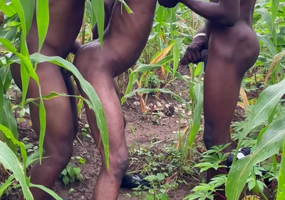 How I Had Sex with This Thuggish Guy with Huge Long Dick Inside a Corn Farm Land