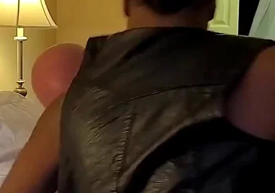 Bear Worships Leather Man