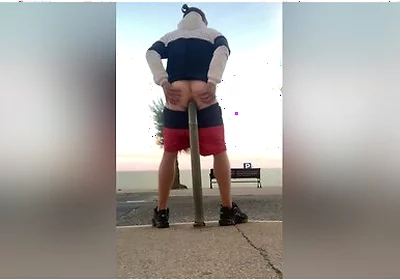 Roadside Anal Pole By The Sea