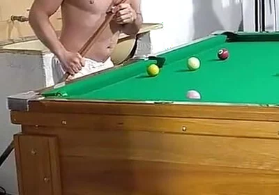 Me, Carmona, Opaido Carmona and Viking De Taubaté Started a Game of Pool Naked