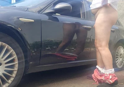 Nude with Car