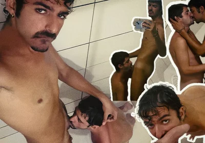 My Straight Friend and I Lose Control in the Shower…
