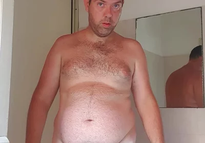 All Naked in a Pubblic Bathroom