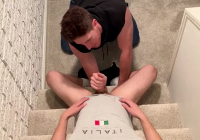 Giving My Stepbrother a Blowjob on His Birthday