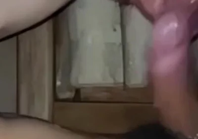 Making Him Gag Beautifully on My Cock During This Intense Session.