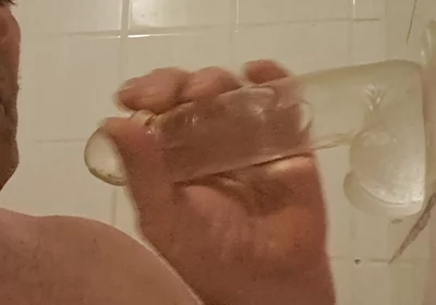 The Slut Is Clearly Addicted to Dildo Sucking