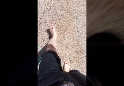 Jon Arteen Is a Naughty Boy Scout Who Walks Barefoot in the Street Outside for You Fans of Bare Feet