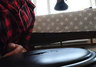 Jerking off, Sucking and Savoring Cum