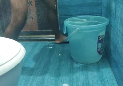 Inside the Bathroom, Amit Remembered His stepsister and Fucked Her in Her Small Hole.