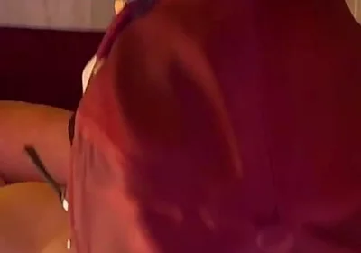 A Really Big Xxl Cock Penetrates Through the Mouth Gag Into My Mouth Pussy