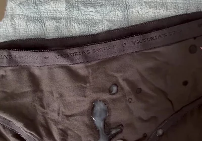Cum on Wife’s Panties 20