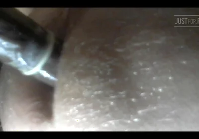 Close Upbig Dildo Thrusting in My Wet Hole