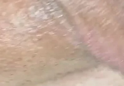The Femboy Bitch Pestered the Stepfather at Night in Bed and Got Fucked Without a Condom Until He Came.