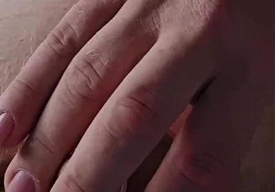 Chubby White Daddy Tries Vibrating Dildo