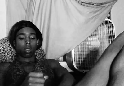 Black & White Vibrator Sesh