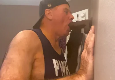 Homemade Glory Hole with Bikeman