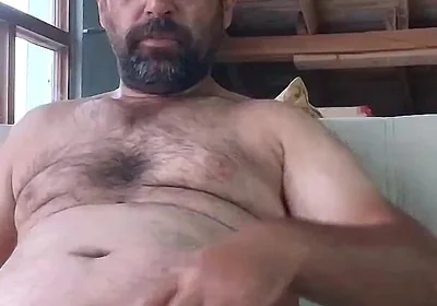Your Master Is Tired and Can't Control Arousal While Smoking a Cigarette and Ejaculates.