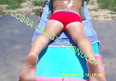 7-17-2026 Tanning My Back Vidding My Azz
