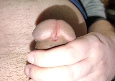 Real Close-up of a Mushroom Dick