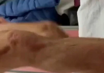 Changing in Locker Room