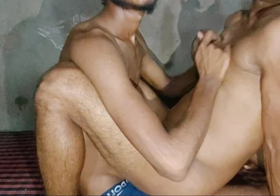 Friend Fucked His Ass with a Big Dick and Made Him Sit on the Dick