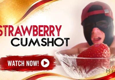 Gloryhole Squirts a Stepdaddy on Strawberries