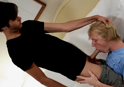 Sexy Tanner Claims Evan's Twink Ass