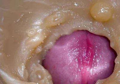 Mini-cam in Pussy During Fucking! Girl Getting Huge Creampie 4K