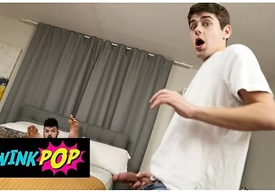 Hatler Gurius Slides His Long Cock In His Own Hole As Joey Mills Pounds Him In Doggystyle