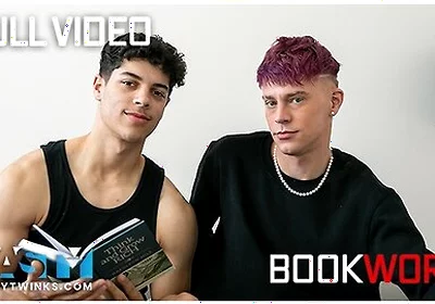 Nastytwinks - Bookworm - Harley Xavier, Jordan Haze - Stepbrothers Play While Stepmoms Away - Full Vid
