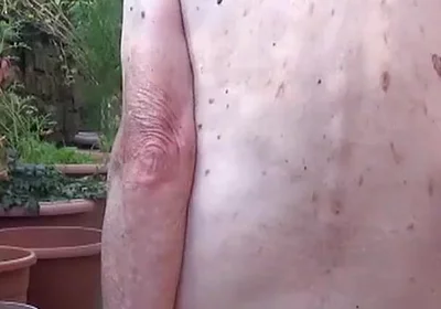 Outdoor Garden Anal Play Part 2