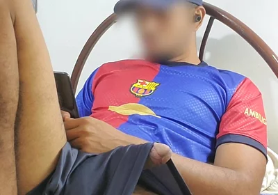 Male Watching Porn in His Room