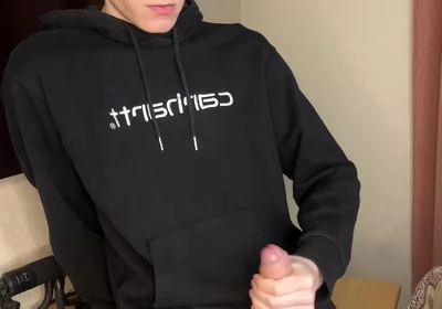 Young Guy's Thick Rope Cum Spray