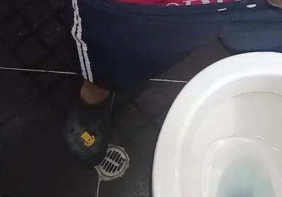 Compilation of a Lot of Urine - Uncut Cock Urinating