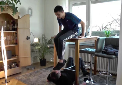 Germany master dierty sneaker licking