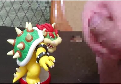 Bowser Figure Bukkake