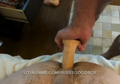 Stepdaddy Breeds Boy Hole, Rims It, Loosens It with Toys