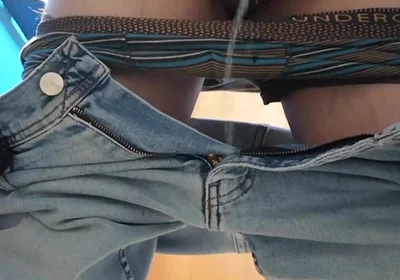 Hot Daddy Caught Pissing