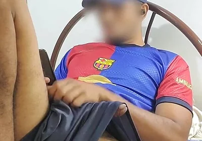 Male Watching Porn in His Room
