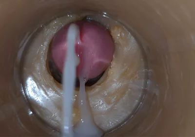 Precum Squirting in My Pussy Toy Camera in Vagina 4K. Extreme Close up!