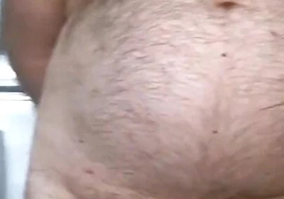 Coach Karl Belly and Nipple Rub