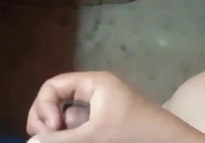 Chubby Daddy Teasing Himself Until Release