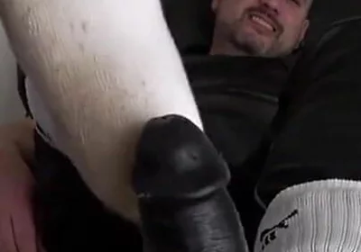 POV Sockjob with Dirty White Socks
