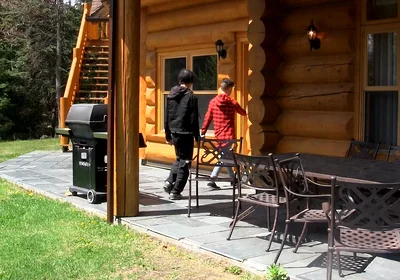 The Wood in the Cabin Daniel Takes Every Inch