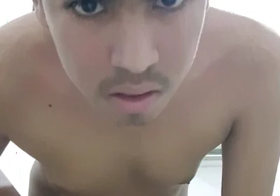 Good Sexy Man Jerks off in the Restroom