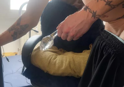 Glasplug in My Ass